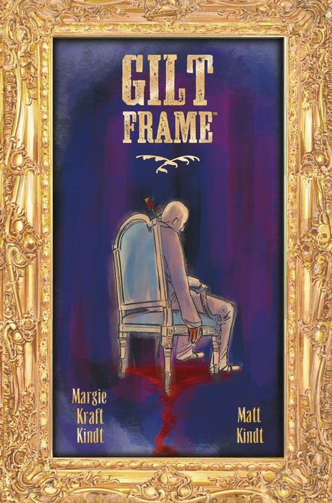Cover of the Gilt Frame hardcover edition, by Matt Kindt and Margie Kraft Kindt