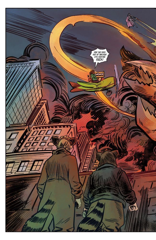 Panel from From The World of Minor Threats: Welcome to Twilight #2