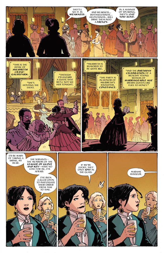 Page from Our Brilliant Ruin: Horror at Crane Mansion #1 