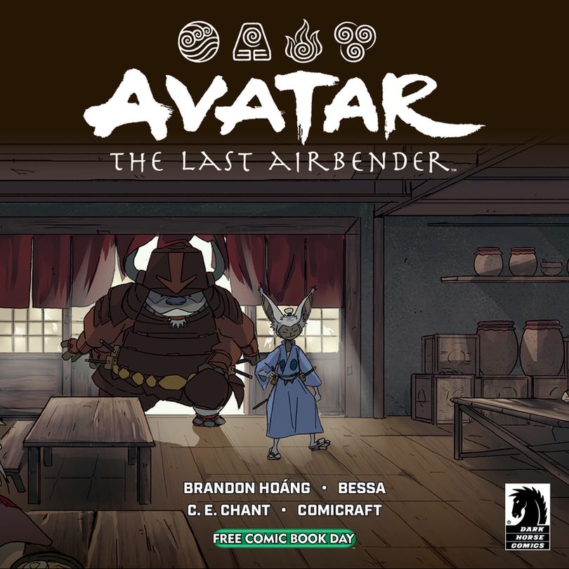 Image of the Avatar: The Last Airbender Free Comic Book Day issue