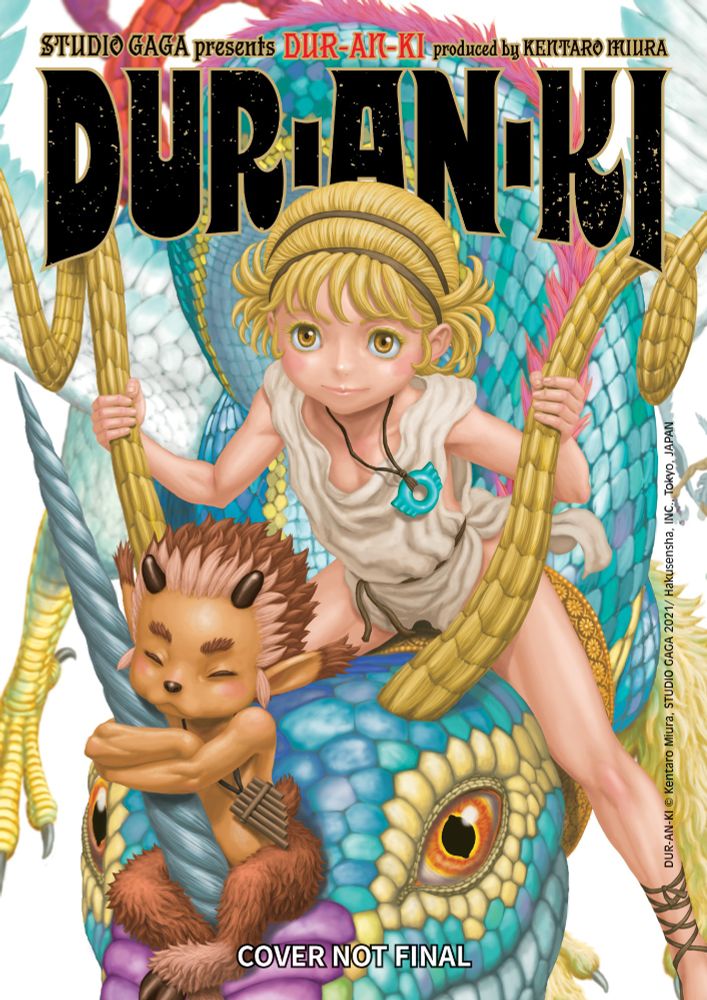 Cover of Dur-an-ki by Kentaro Miura and Studio Gaga