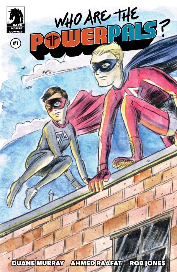 Variant Cover of Who Are the Power Pals issue #1 illustrated by Matt Kindt