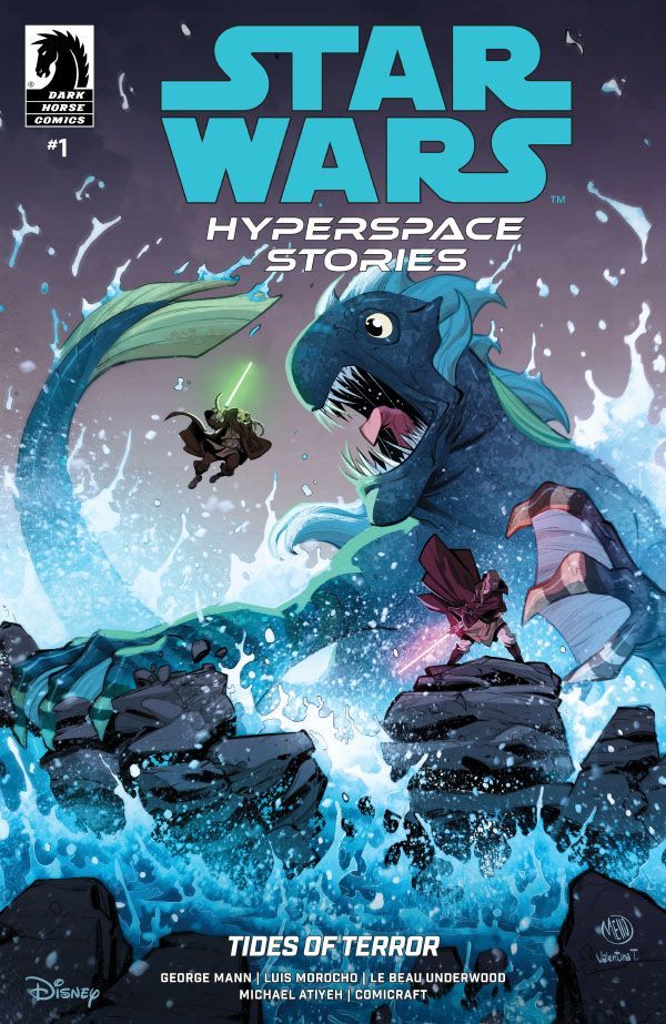 Base cover of Star Wars: Hyperspace Stories--Tides of Terror issue #1, illustrated by Eduardo Mello