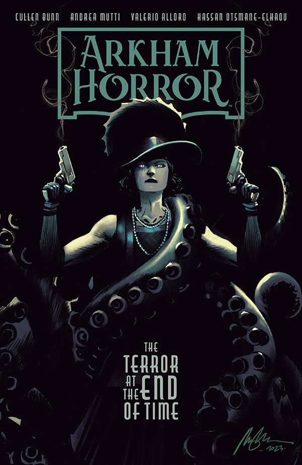 Cover of Arkham Horror: The Terror at the End of Time, with illustration from Rafael Albuquerque 