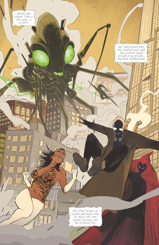 Page from the Free Comic Book Day 2025 (General) Black Hammer story