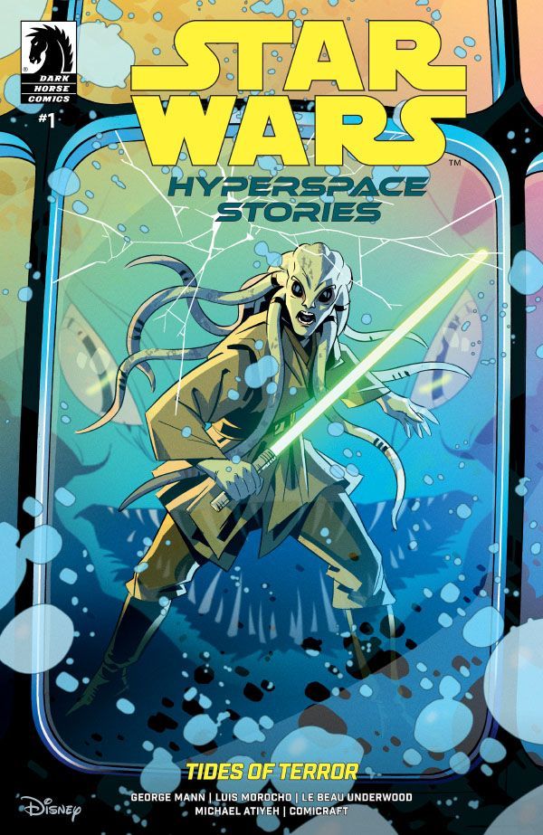 Variant cover of Star Wars: Hyperspace Stories--Tides of Terror issue #1, illustrated by Pius Bak
