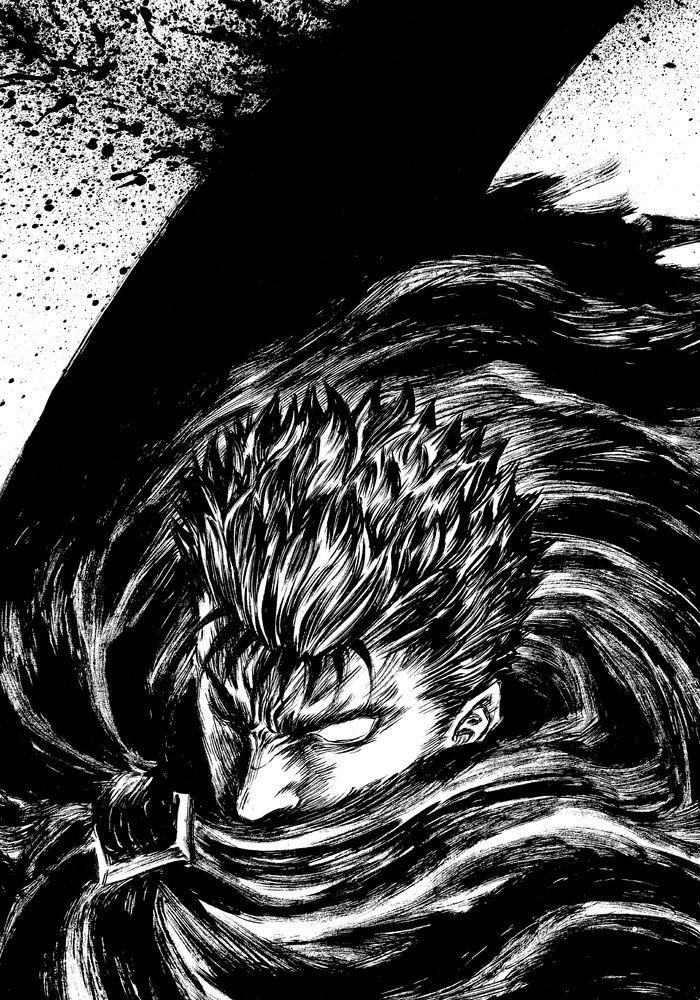 Panel of Guts from Berserk