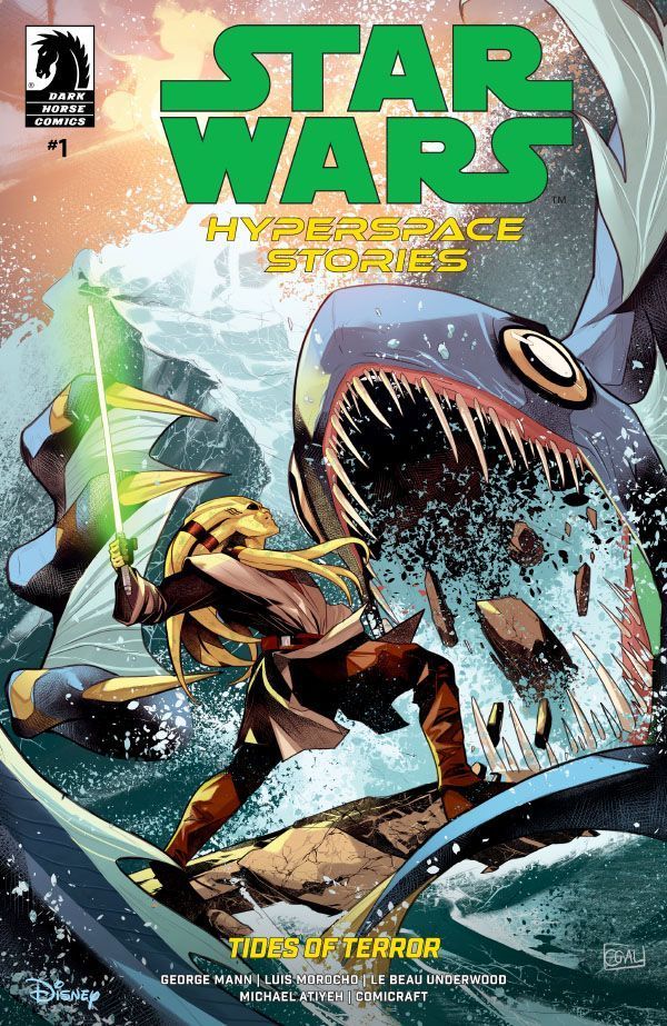 Variant cover of Star Wars: Hyperspace Stories--Tides of Terror issue #1, illustrated by Edwin Galmon