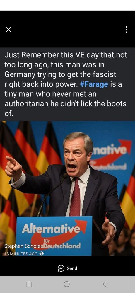 He cares about his rich backers not about the UK he’d sell us out in a second