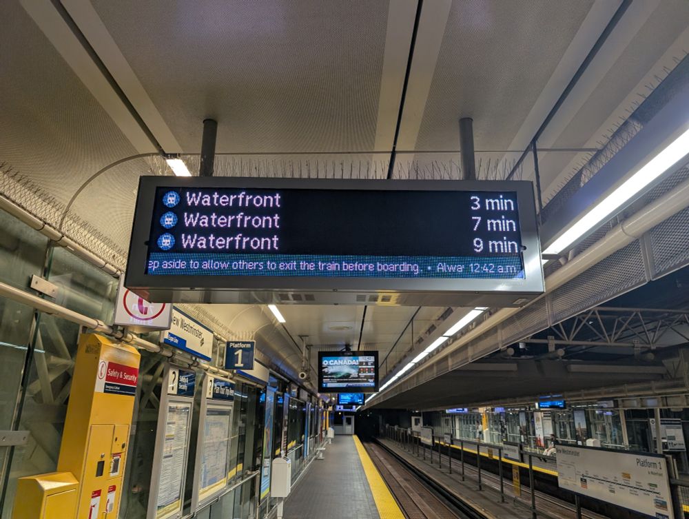 Departure board 