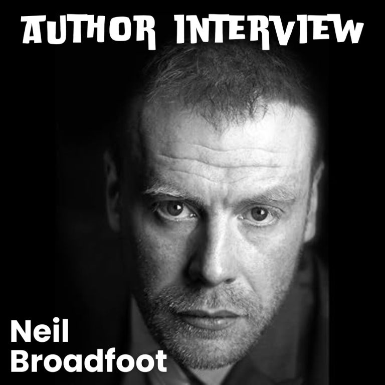A headshot of Author Neil Broadfoot