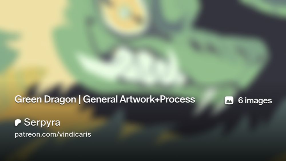 Green Dragon | General Artwork+Process | Serpyra