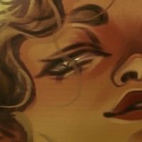 Close up of lady's eye
