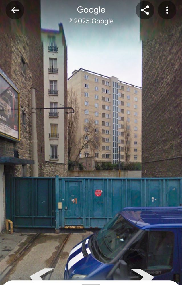 Google street view de 2009 du passage a niveau de rue desnouette