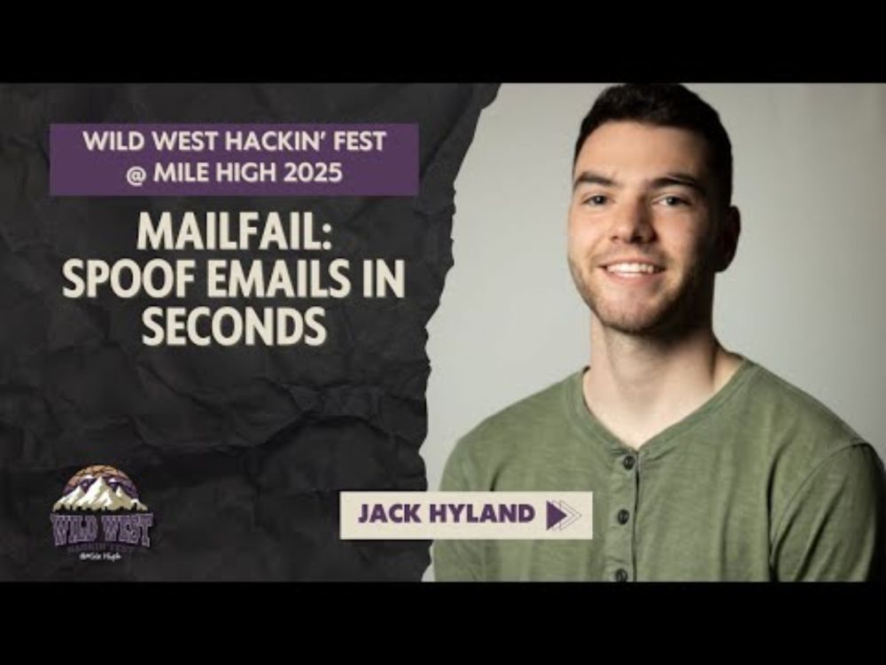 MailFail: Spoof Emails in Seconds | Jack Hyland