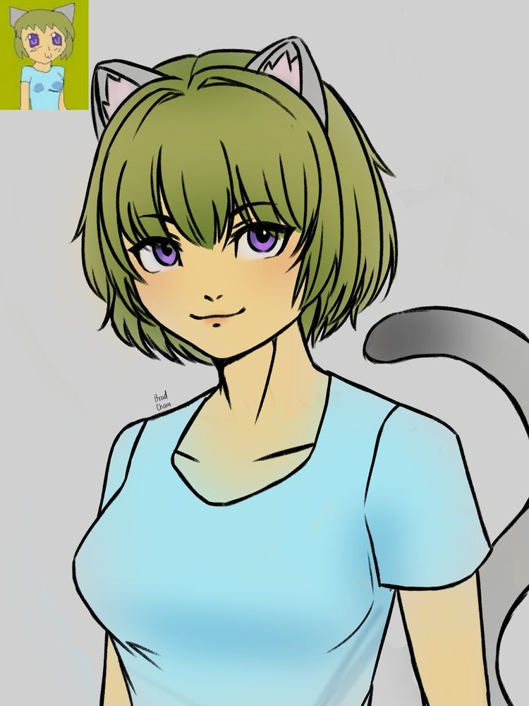 Raku-chan from Nyan Neko Sugar Girls