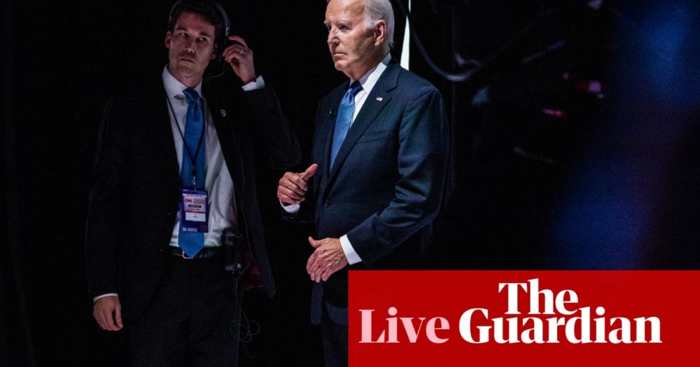 Biden tells critics ‘challenge me at the convention’ after warning Democrats that talk of replacing him helps Trump – live