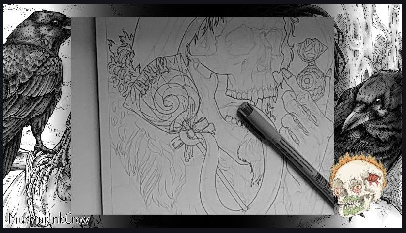 a blurry potato quality live stream layout.