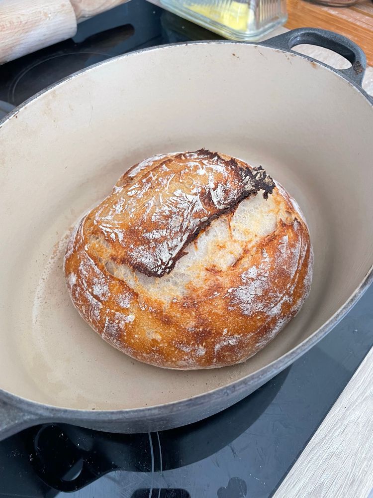 A really awesome looking round loaf