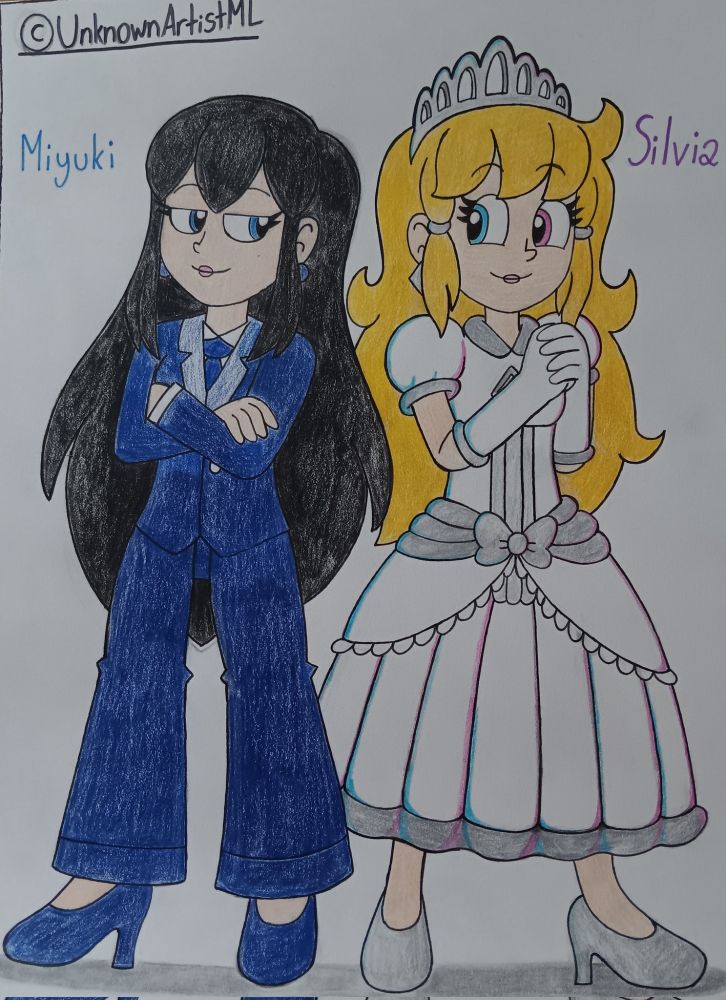 A full render of Miyuki Ishikawa & Princess Silvia. Miyuki is a mother of Max Ishikawa who works hard to supports her own family. Despite her beauty and calmness, she happens to display amazing fighting skills and possesses one ability so powerful that it makes her opponents trembled in fear. Anyone who dares hurt her son (Max Ishikawa) will have to face the ultimatum... Silvia is the Princess who's one of the four rulers of Omnia Kingdom. She can learn any kind of magic from transforming into any animal to wipe out any evil or negative effects to detaching her own head? Her beauty, kindness and determination to protect her people and her kingdom is what makes her worthy of becoming one of The Twelve Champions of Omnia!