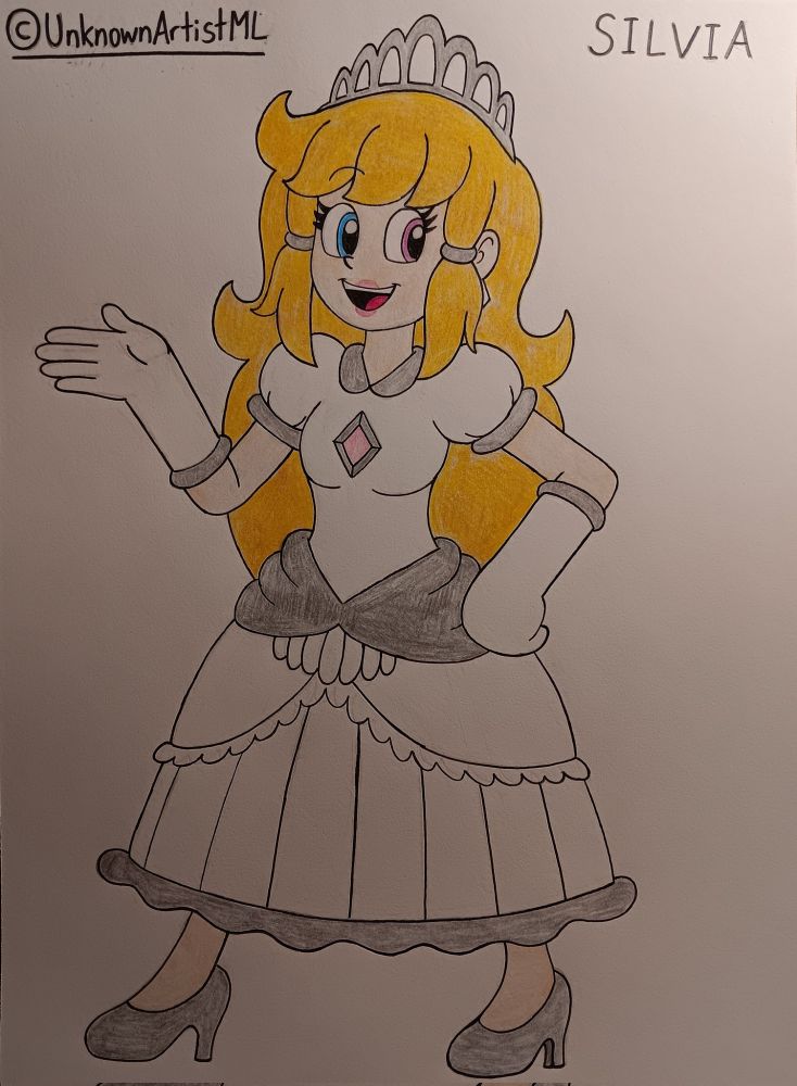 Princess Silvia, one of the Four Champions of Omnia.

Silvia is a kind, strong, and compassionate leader who's willing to protect everyone who she dearly love.

In the past, Silvia was a spoiled, yet playful girl who likes to cause trouble. As time goes by, she begin to show kindness and trained herself to fight ever since the disappearance of her twin brother and the passing of her parents. The moment she become a princess, and a Champion of Omnia Kingdom, was her biggest dream that she ever accomplished!

In addition to her traditional combat skills and various numbers of her magic, she has an ability to remove any negative effects and status condition from herself and her allies.
