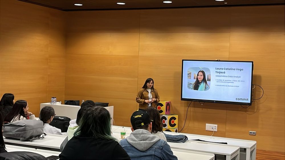 Laura Catalina en commit conf 2025