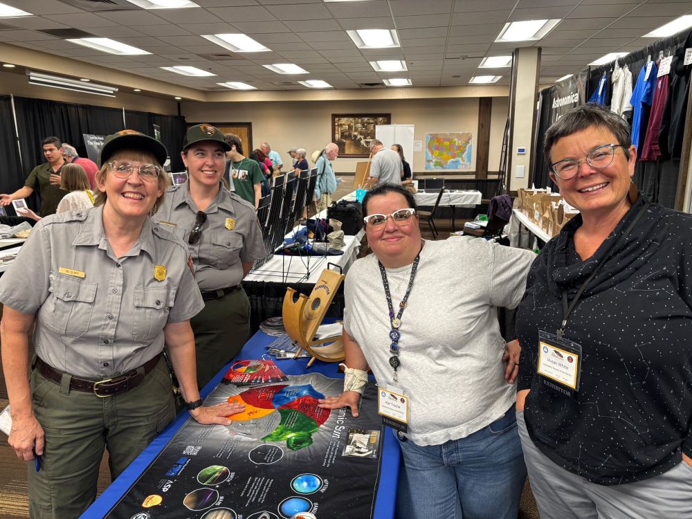 ASP’s Vivian White & Kat Troche are in Utah this week! 🌌 Catch them at ASTROCON 2025 — the Astronomical League’s national convention — and at Bryce Canyon’s Astro Fest on Friday, June 27 from 2–5 PM MT at the Visitor Center! Stop by & say hi! 💫 #ASTROCON2025 #BryceAstroFest
