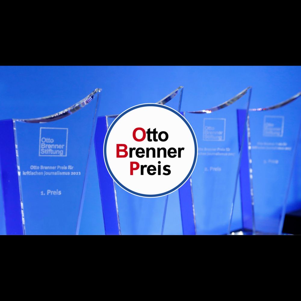 Otto Brenner Preis für kritischen Journalismus