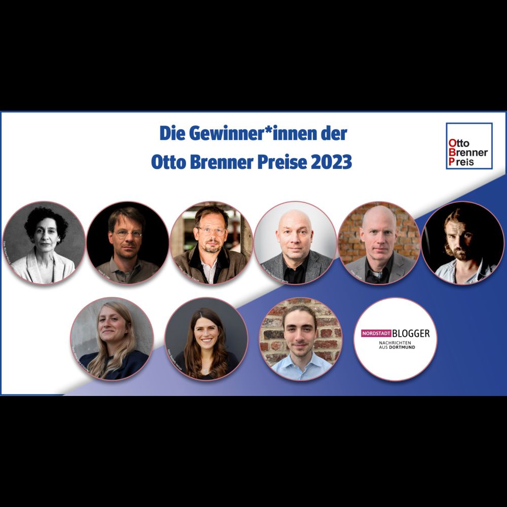 Die Gewinnerinnen und Gewinner der Otto Brenner Preise 2023