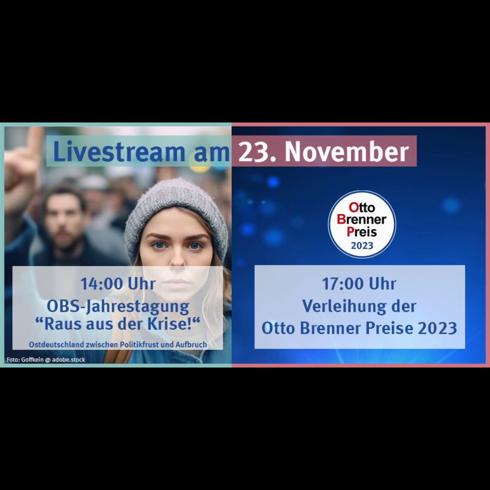 Livestream der OBS-Jahrestagung 2023