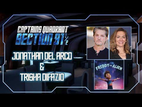 Jonathan Del Arco & Trisha DiFazio Interview: Freddy The Alien new book supporting migrant life!