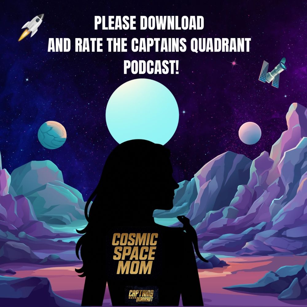 On a planet 
Silhouette Of cosmic space mom 