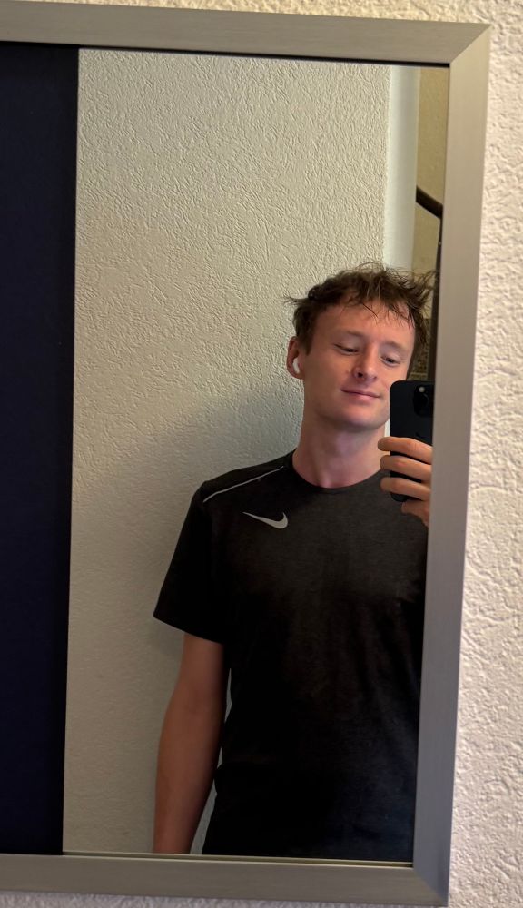 Post run selfie in Nike running gear