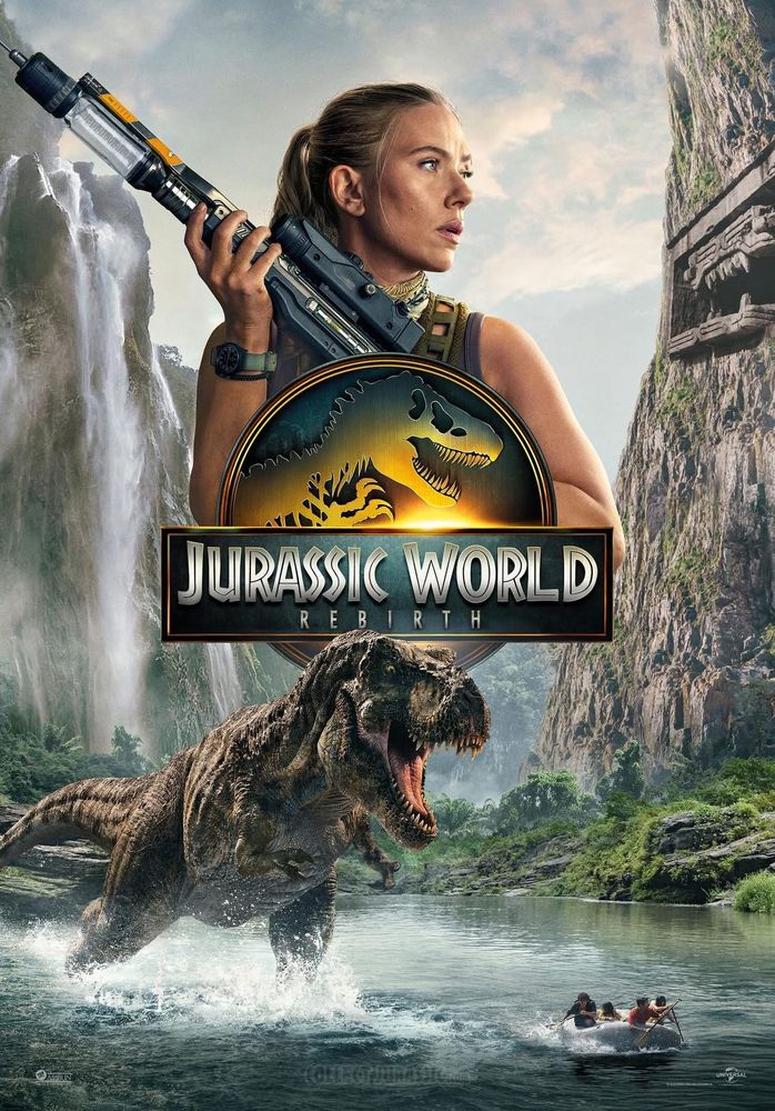 Watched
4 or 5/10
(My rating after watching jurassic world:rebirth)
 Picture shows a poster for that said movie