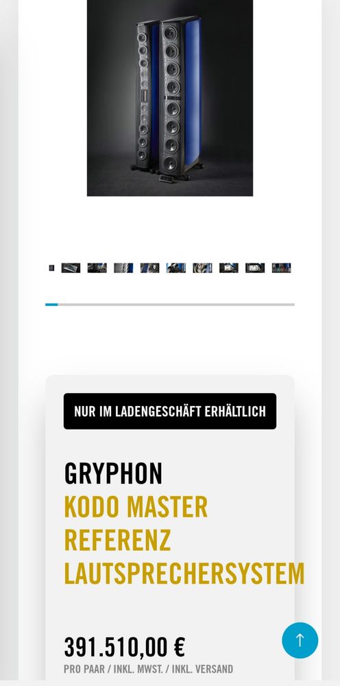 Anzeige für zwei Lautsprecher.
Preis : 391.510,00€