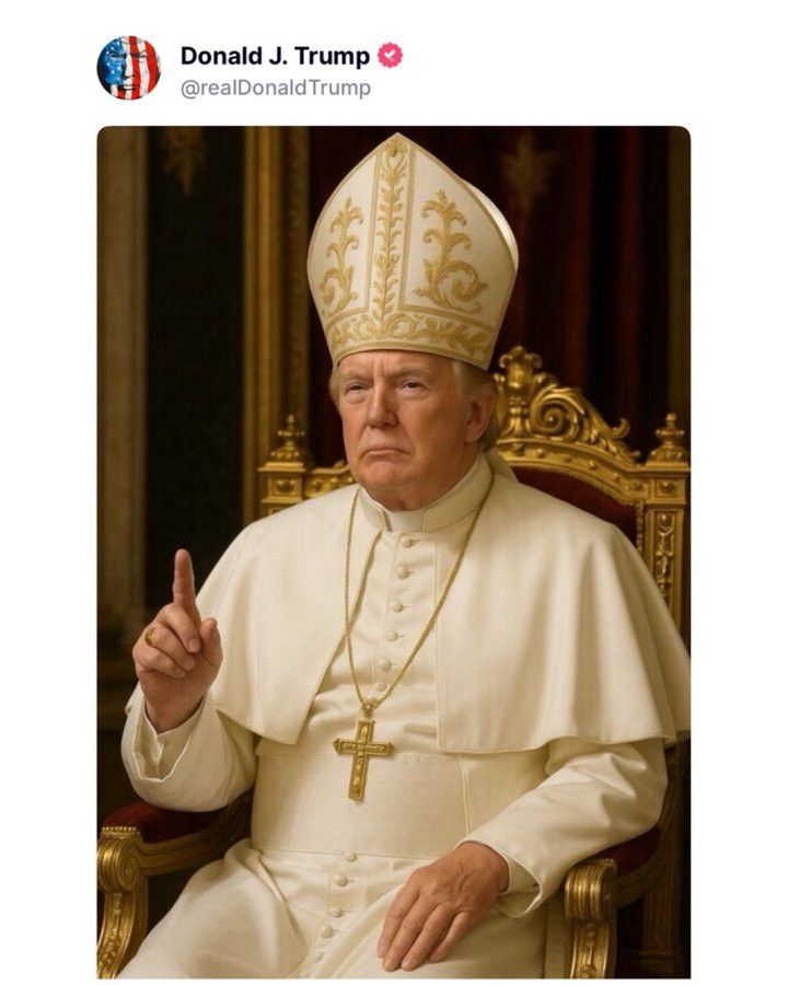 Trump as Pope