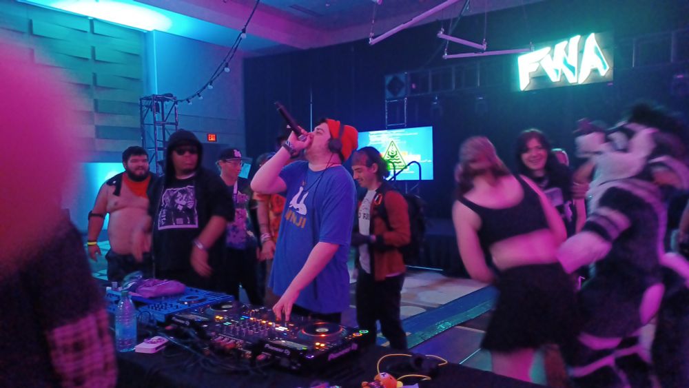 Hushpuppy's performance at the Club FWA stage late Friday night