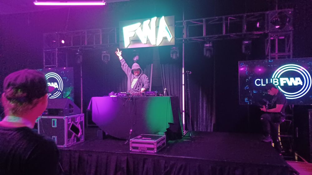 Silva Hound's performance at the Club FWA stage Sunday afternoon