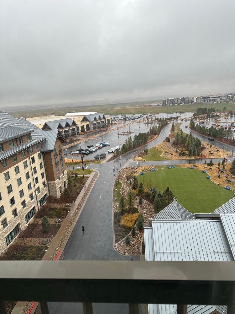 View from my hotel room at the Gaylord