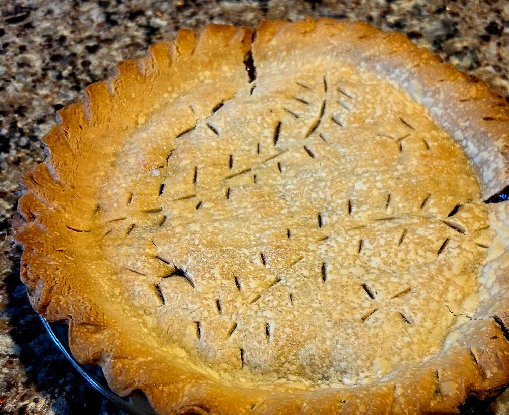 A yummy cherry pie!