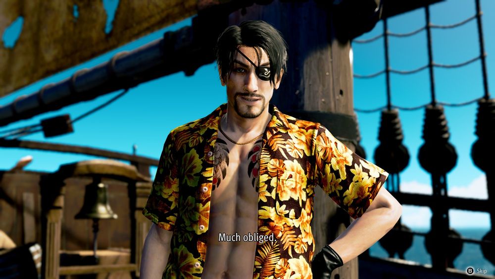 Respect Goro Majima.
