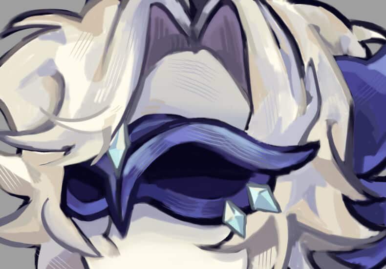 ✧ unfinished drawing of (not saying it) 
