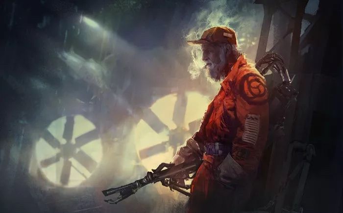 A picture of the art of the Janitor from Nemesis Lockdown