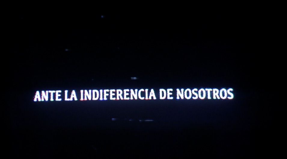 Ante la indiferencia de nosotros