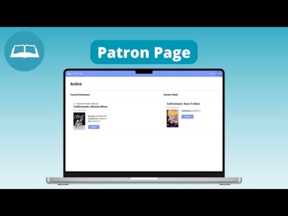 Patron Page Feature - Libib Pro Tutorial