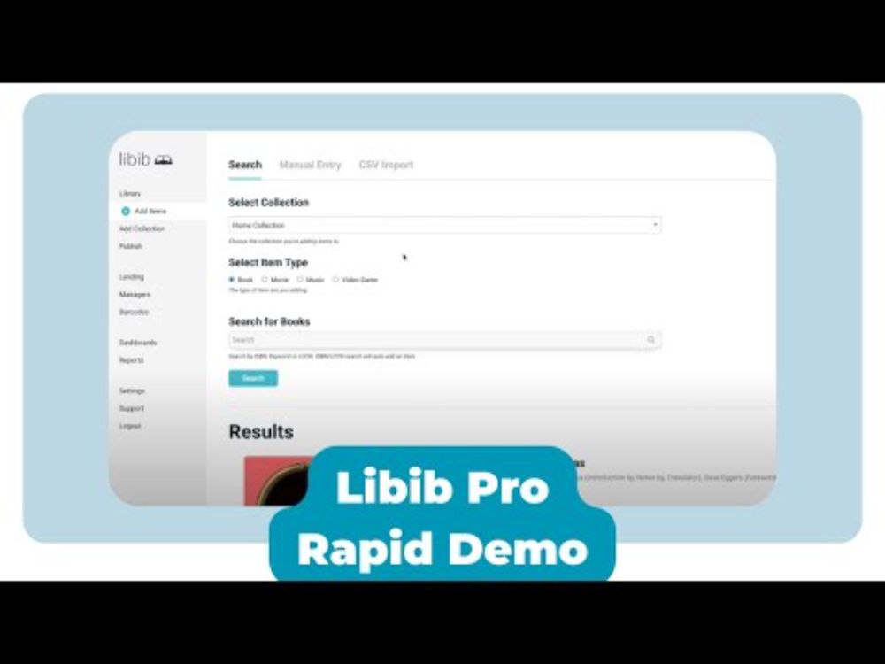 Libib Pro - Rapid Demo