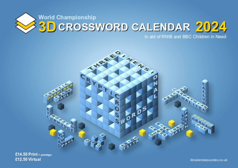 2024 Puzzles - 3D Calendar Puzzles