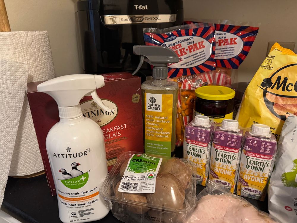 Canadian food items 