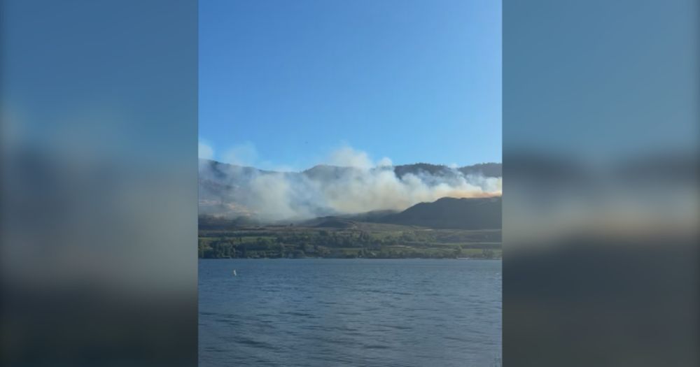 Officials warned residents near a “fast-moving” wildfire that sparked Monday evening in Osoyoos to prepare to leave if evacuations are needed.