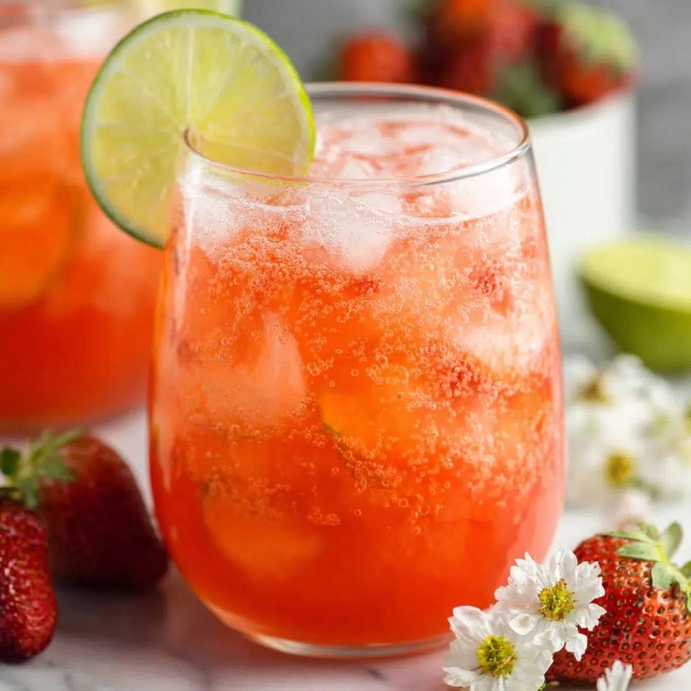 There’s nothing quite like the burst of sweet strawberries and zesty lime juice to cool you down on a hot day. This fresh, vibrant drink always gets people asking for the recipe. I’ve served it